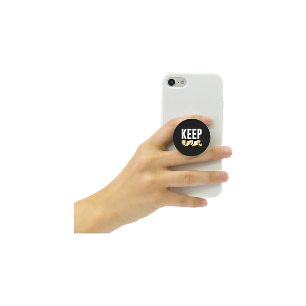 PopSockets® Handyhalter - Grau/schwarz PopSockets® Handyhalter - Grau/schwarz