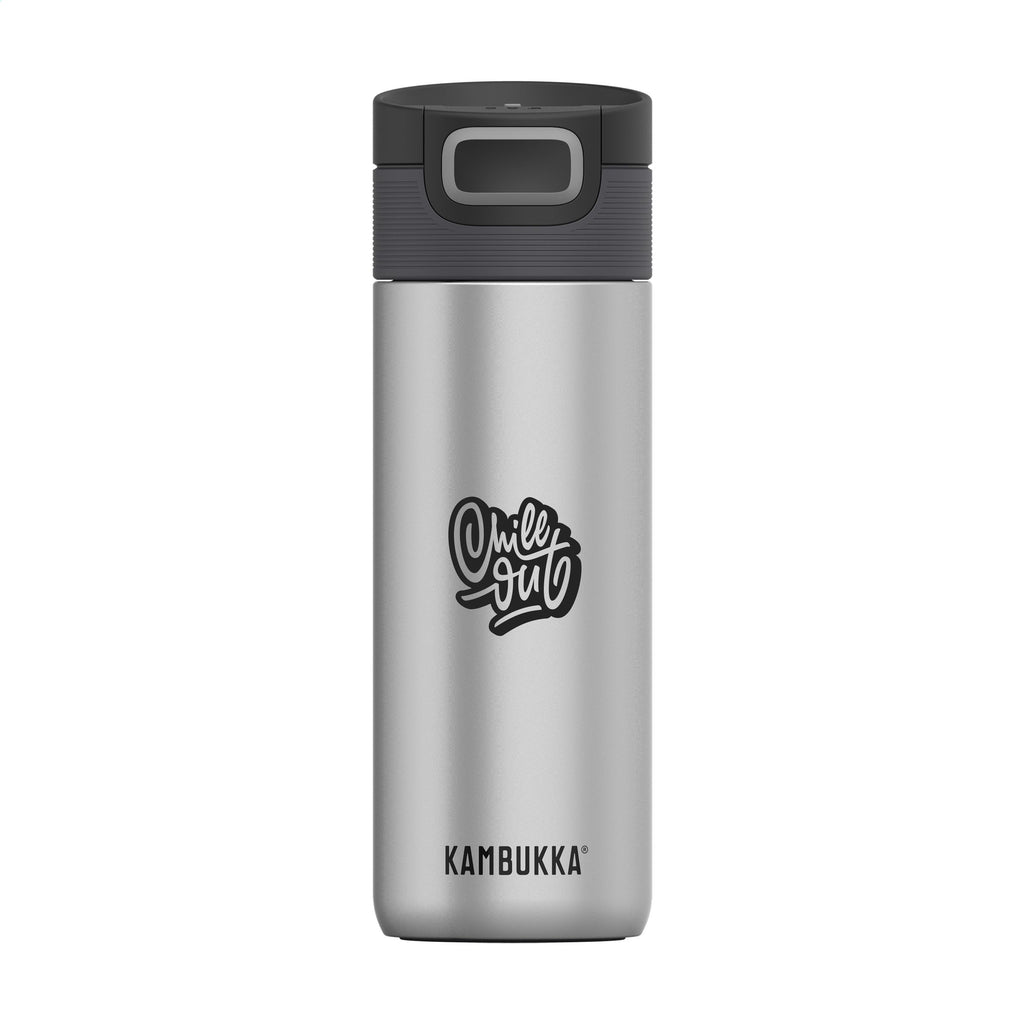 Kambukka® Etna 500 ml Thermobecher - Silber - Produktbild der Thermobecher mit Logo bedrucken | ab 4,99€ Kollektion