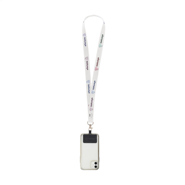 Lanyard Sublimation RPET 2 cm mit Patch Schlüsselband - Eigene PMS-Nummer Lanyard Sublimation RPET 2 cm mit Patch Schlüsselband - Eigene PMS-Nummer