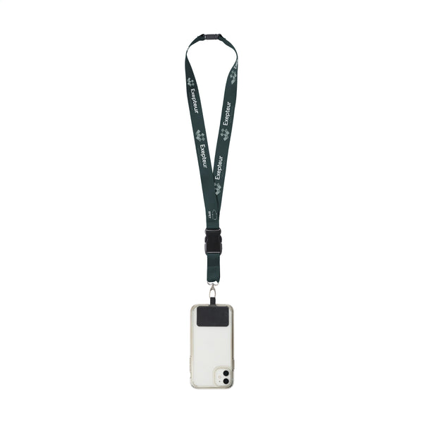 Lanyard Promo Complete Sublimation RPET 2 cm mit Patch - Eigene PMS-Nummer Lanyard Promo Complete Sublimation RPET 2 cm mit Patch - Eigene PMS-Nummer
