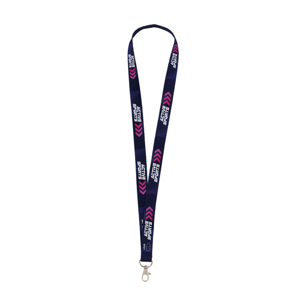 Lanyard Sublimation RPET 2 cm Schlüsselband - Eigene PMS-Nummer Lanyard Sublimation RPET 2 cm Schlüsselband - Eigene PMS-Nummer