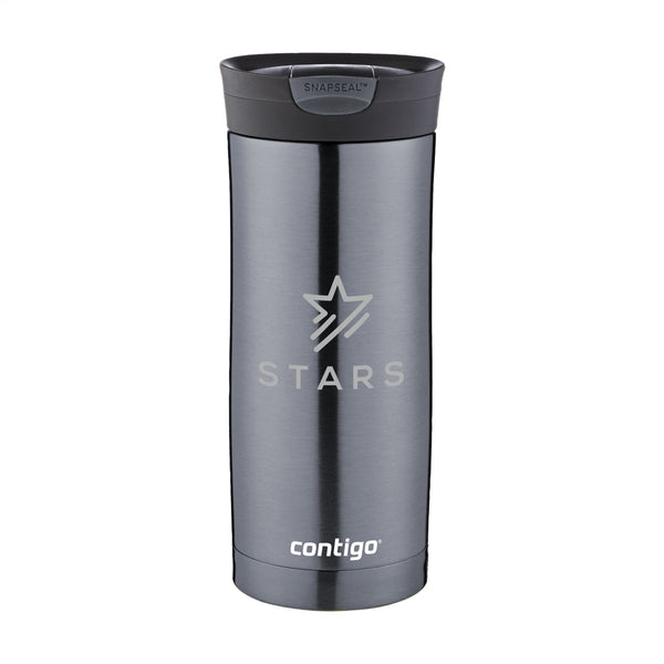 Contigo® Huron 470 ml Thermobecher - Gunmetal Contigo® Huron 470 ml Thermobecher - Gunmetal