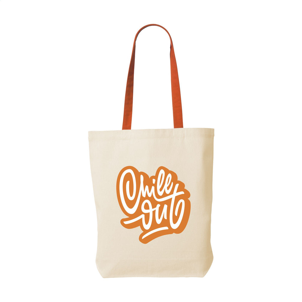 Canvas Shoppy Colour (220 g/m²) Tasche - Orange - Produktbild der Einfache Taschen Kollektion
