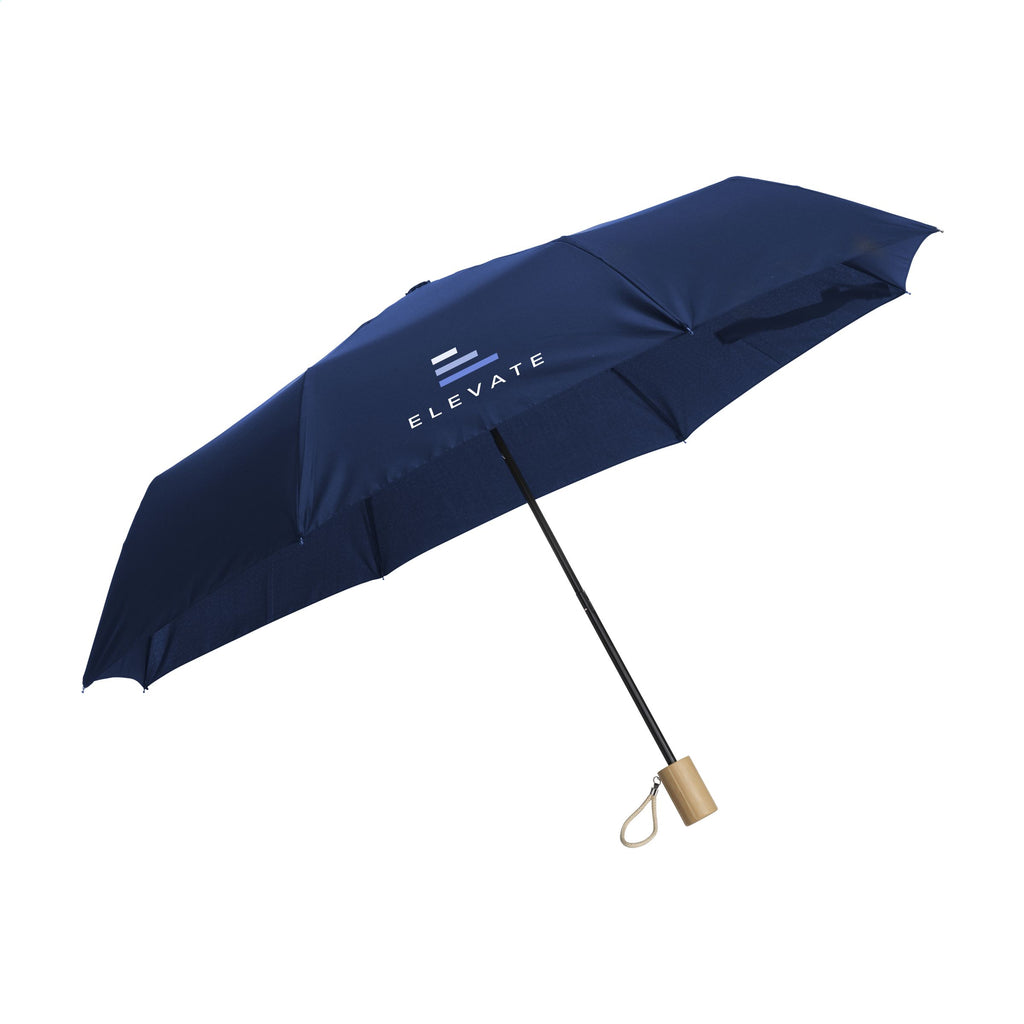 Mini Umbrella RCS RPET faltbarer Regenschirm 21 inch - Dunkelblau - Produktbild der Regenschirme Kollektion