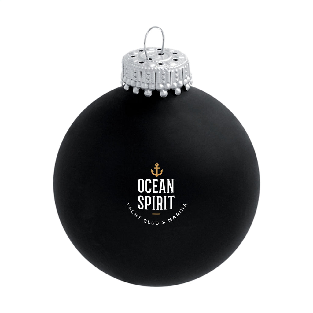 Weihnachtskugel Ø 6 cm - Made in Europe - Schwarz - Produktbild der weihnachtskugel Kollektion