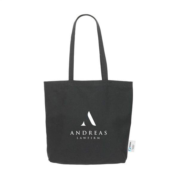17.7 l Wolkat Rabat Recycled Textile Shopper Tasche - Schwarz 17.7 l Wolkat Rabat Recycled Textile Shopper Tasche - Schwarz