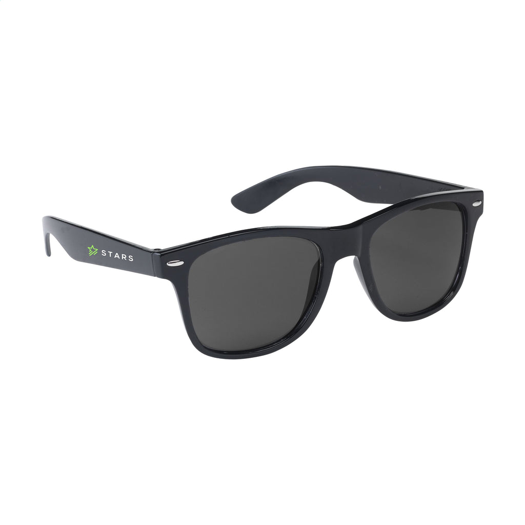 Malibu RPET Sonnenbrille - Schwarz - Produktbild der Firmengeschenke Kollektion