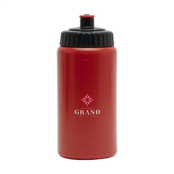 Sugarcane Bio Bidon 500 ml Trinkflasche - Rot/Schwarz Sugarcane Bio Bidon 500 ml Trinkflasche - Rot/Schwarz