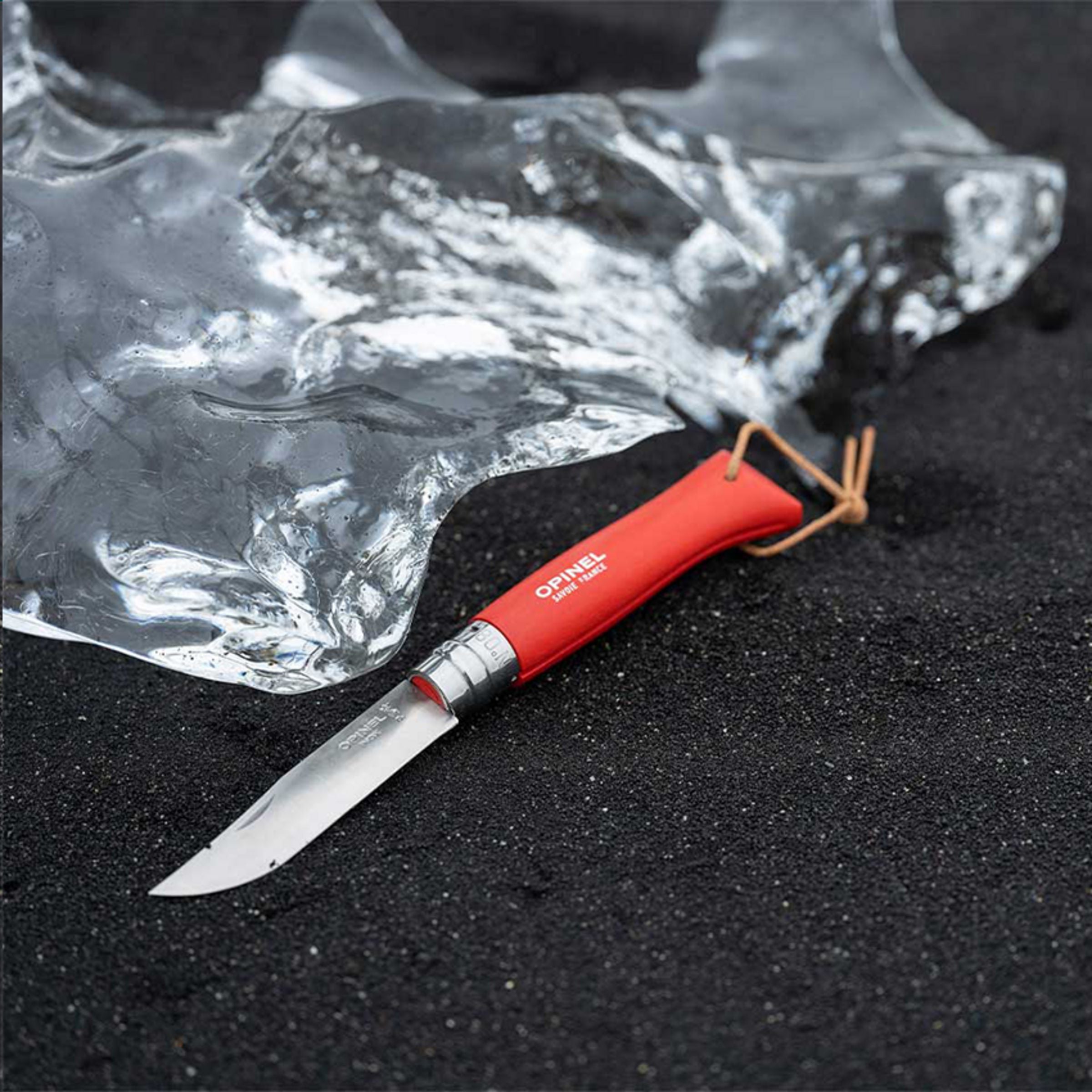 Opinel Colorama No 08 Taschenmesser - Rot - Galerieansicht 4