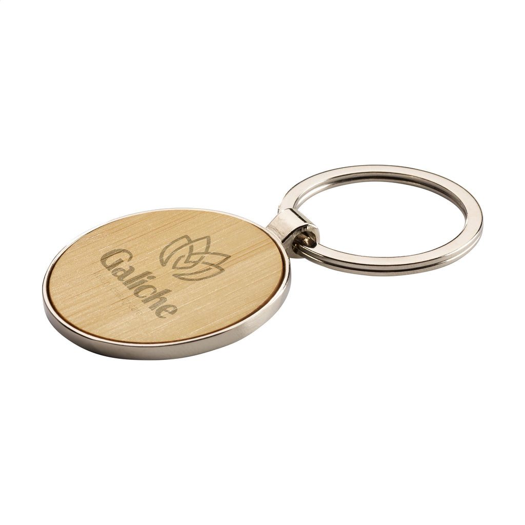 Bamboo Key Circle Schlüsselhänger - Bambus - Produktbild der Schlüsselanhänger Kollektion
