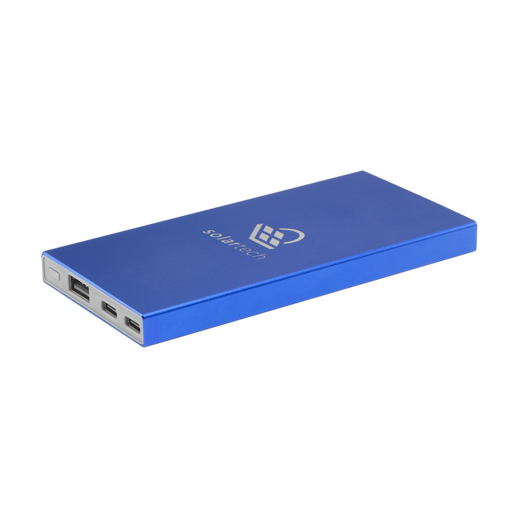 Tecco GRS Recycled Alu Powerbank 5000 Ladegerät - Blau - Produktbild der Powerbanks Kollektion