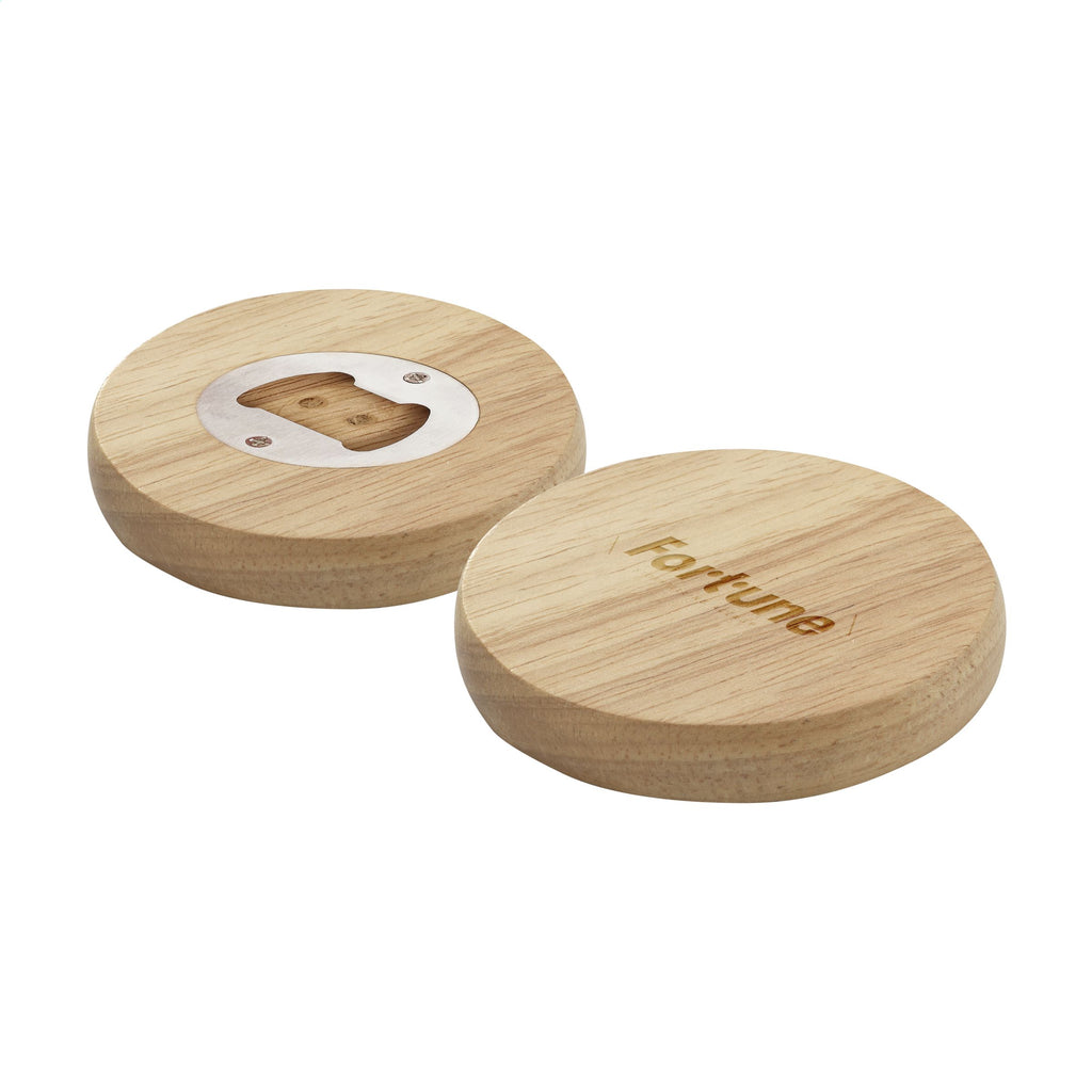 Rondo Öffner rund - Holz - Produktbild der Flaschenöffner Kollektion