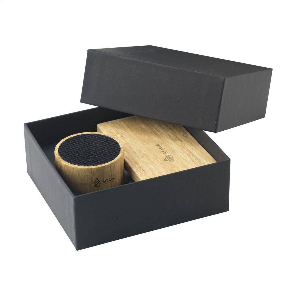 PowerBox Bamboo Geschenkset - Bambus - Produktbild der Technologie Geräte Kollektion