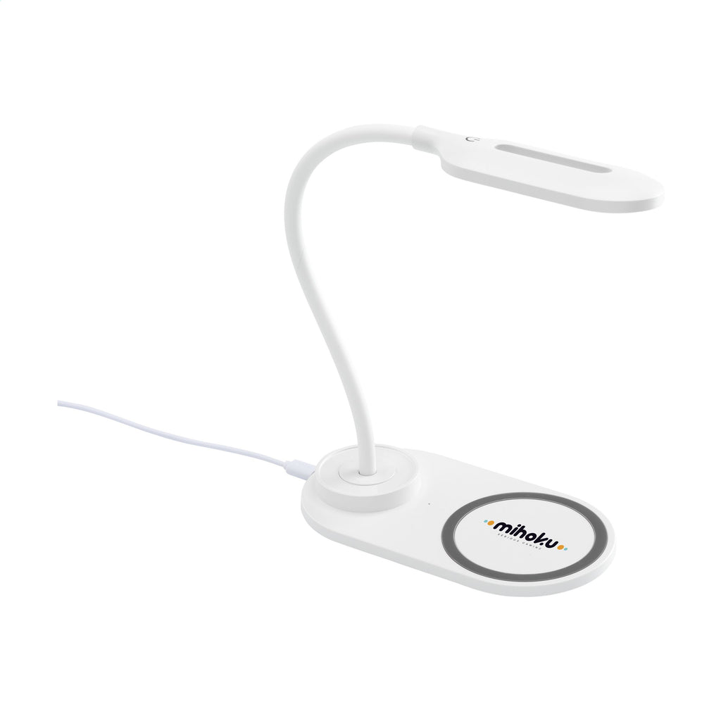 Carga 10W Desklight Wireless Charger Lampe Ladegerät - Weiß - Produktbild der Kabel- und Ladegeräte Kollektion