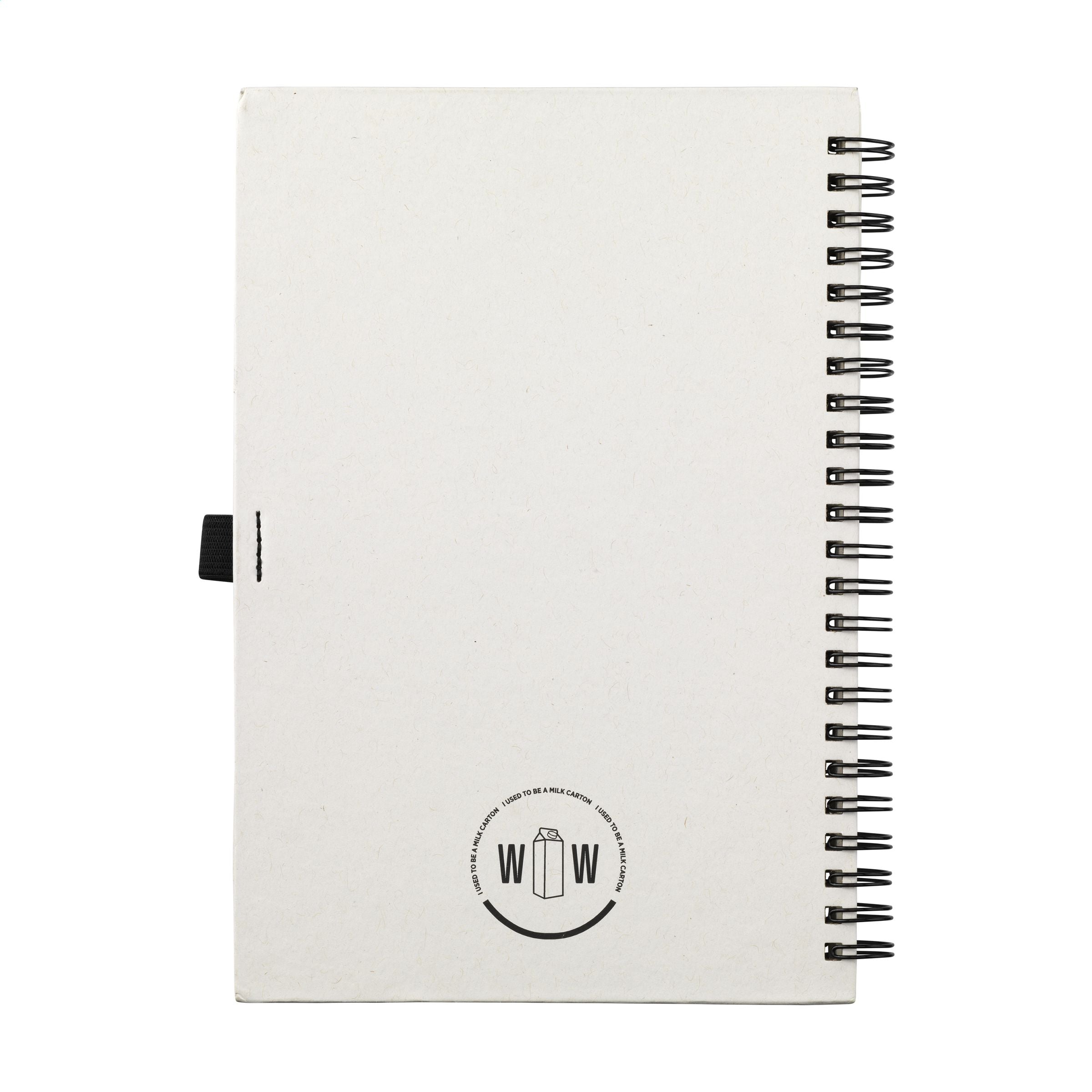 Milk-Carton Wire-O Notebook A5 Notizbuch - Beige - Galerieansicht 6