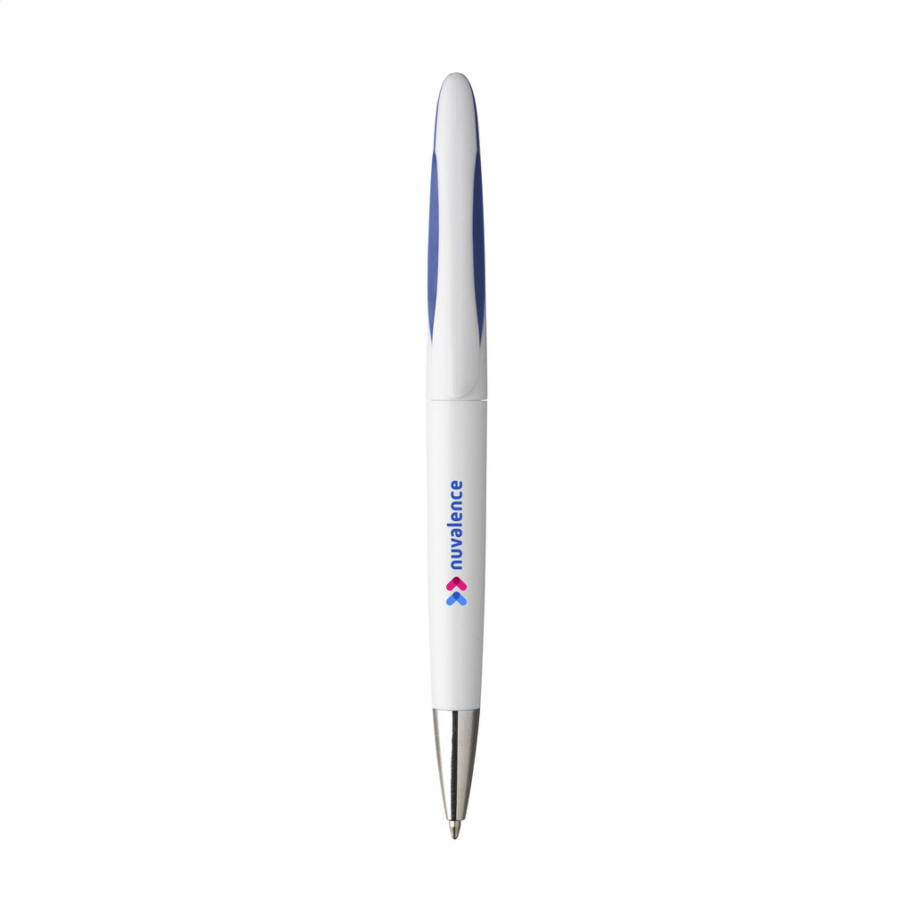 Lunar GRS Recycled Pen Kugelschreiber - Weiß/Navy - Produktbild der Kugelschreiber Kollektion