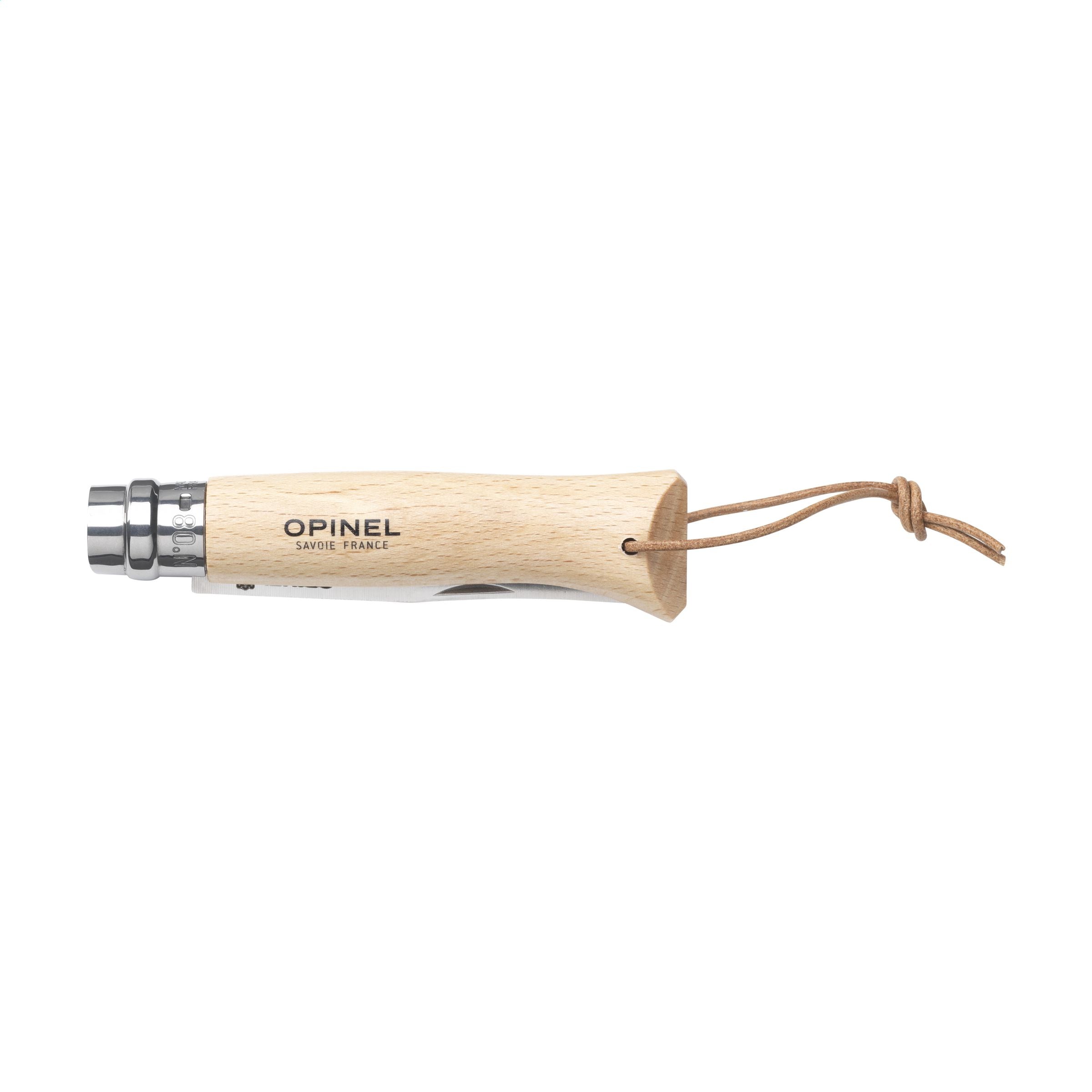 Opinel Inox No 8 Taschenmesser - Braun - Galerieansicht 3