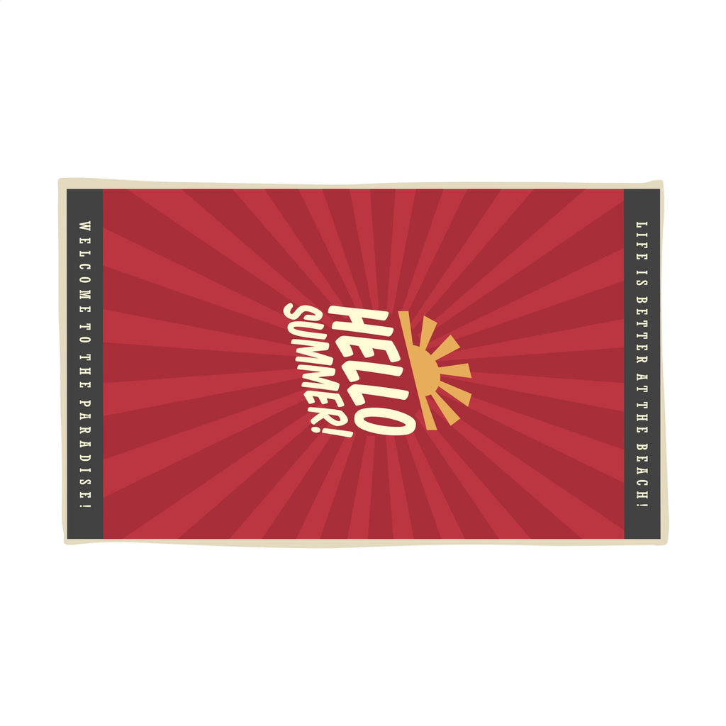Printed BeachTowel 300 g/m² 100x180 Strandtuch - Full Colour Aufdruck - Produktbild der Badtextilien Kollektion