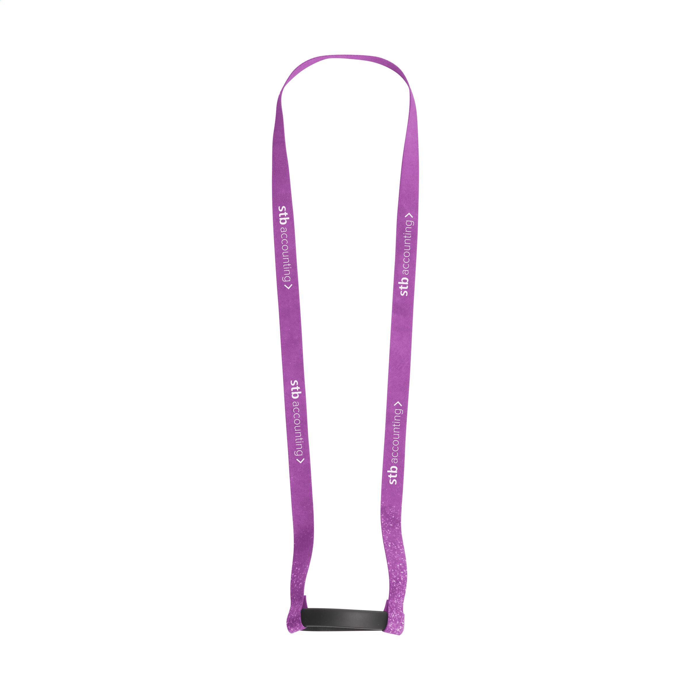 Lanyard Sublimation RPET 1,5 cm mit Getränkehalter - Multicolour - Galerieansicht 4