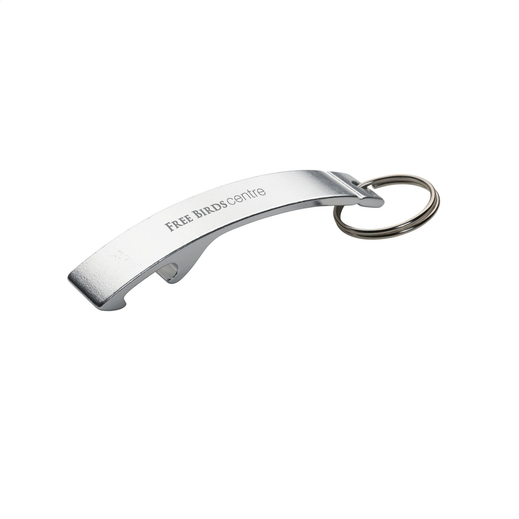 Alu Opener Öffner Schlüsselanhänger - Silber - Produktbild der Goodies Kollektion