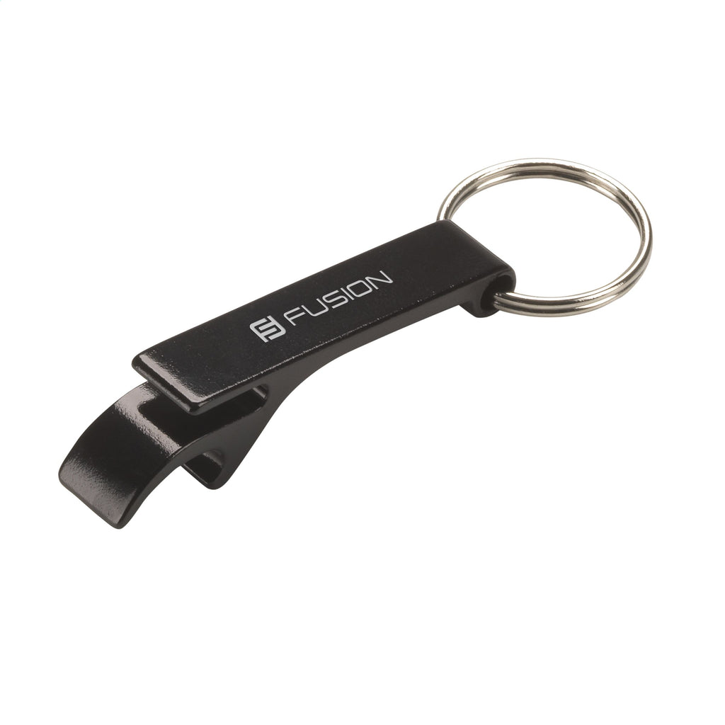 OpenUp Öffner Schlüsselanhänger - Schwarz - Produktbild der Flaschenöffner Kollektion