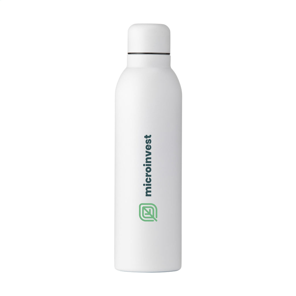 Helios RCS Recycled Steel Bottle 470 ml Thermosflasche - Weiß - Produktbild der Thermosflaschen Kollektion