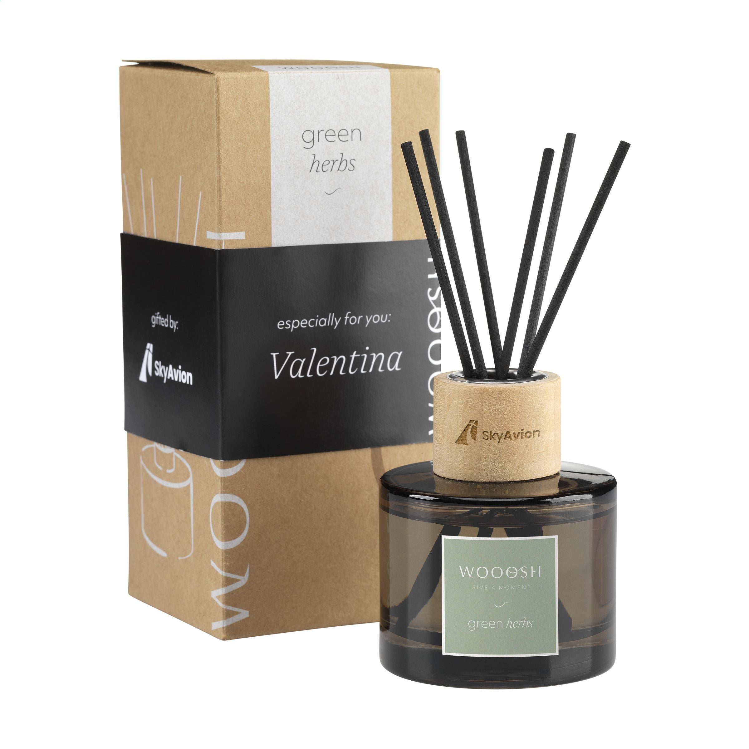 Wooosh Fragrance Sticks Green Herbs Duftstäbchen - Braun - Galerieansicht 2