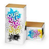 Bild der Druckfläche von Digital Sleeve auf dem Umschlag um die Geschenkbox 299 x 160 mm 1961