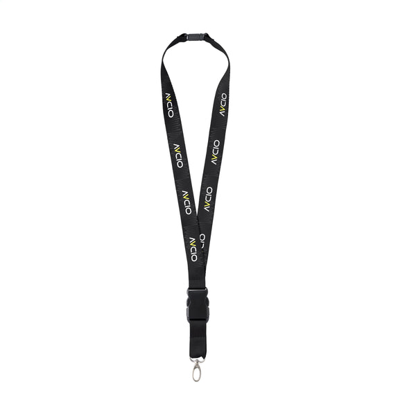 25 mm Lanyard mit Steckschnalle und Sicherheitsverschluss inkl. Druck - Bandfarbe frei wählbar 25 mm Lanyard mit Steckschnalle und Sicherheitsverschluss inkl. Druck - Bandfarbe frei wählbar
