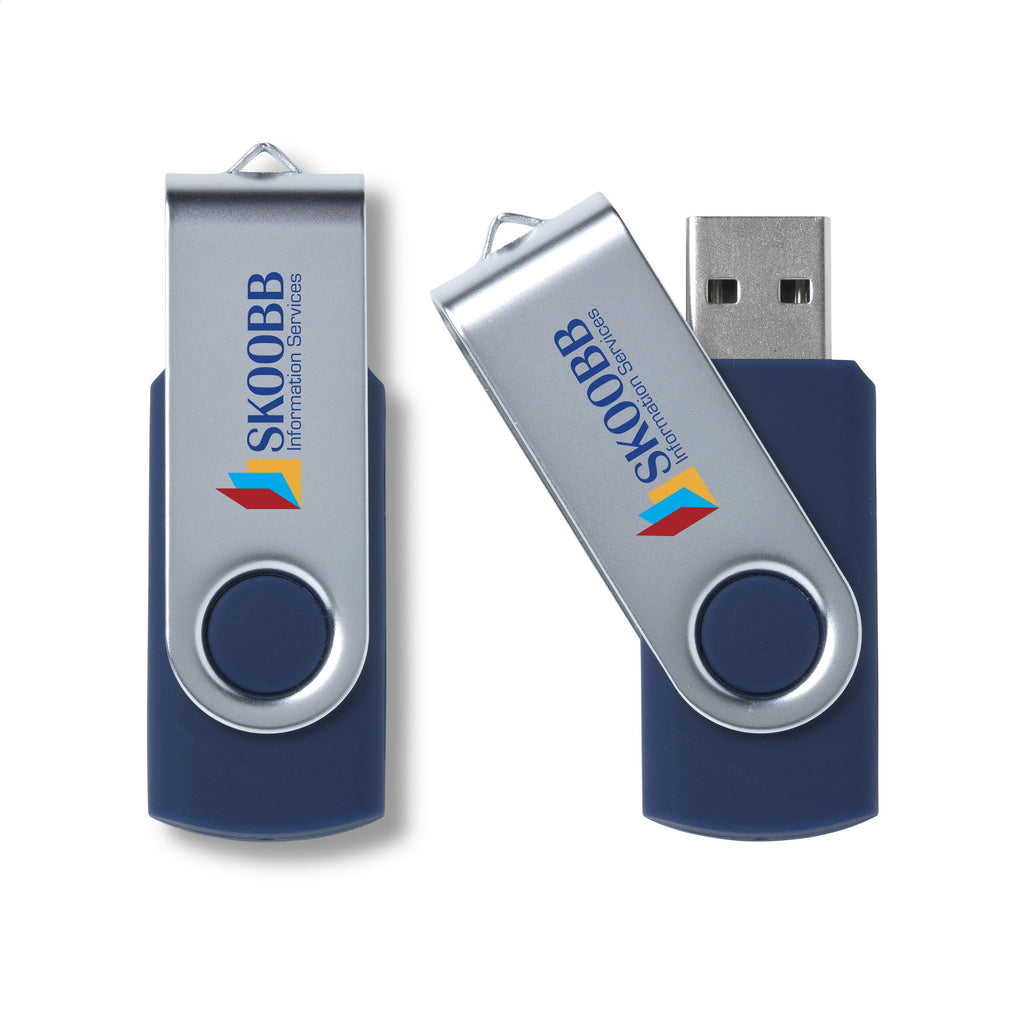 USB Stick Twist - Blau - Produktbild der Technologie Geräte Kollektion