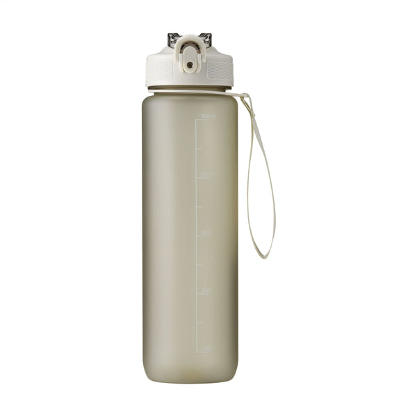 1000 ml AquaSport GRS Recycled Water Bottle 1.000 ml - Beige 1000 ml AquaSport GRS Recycled Water Bottle 1.000 ml - Beige