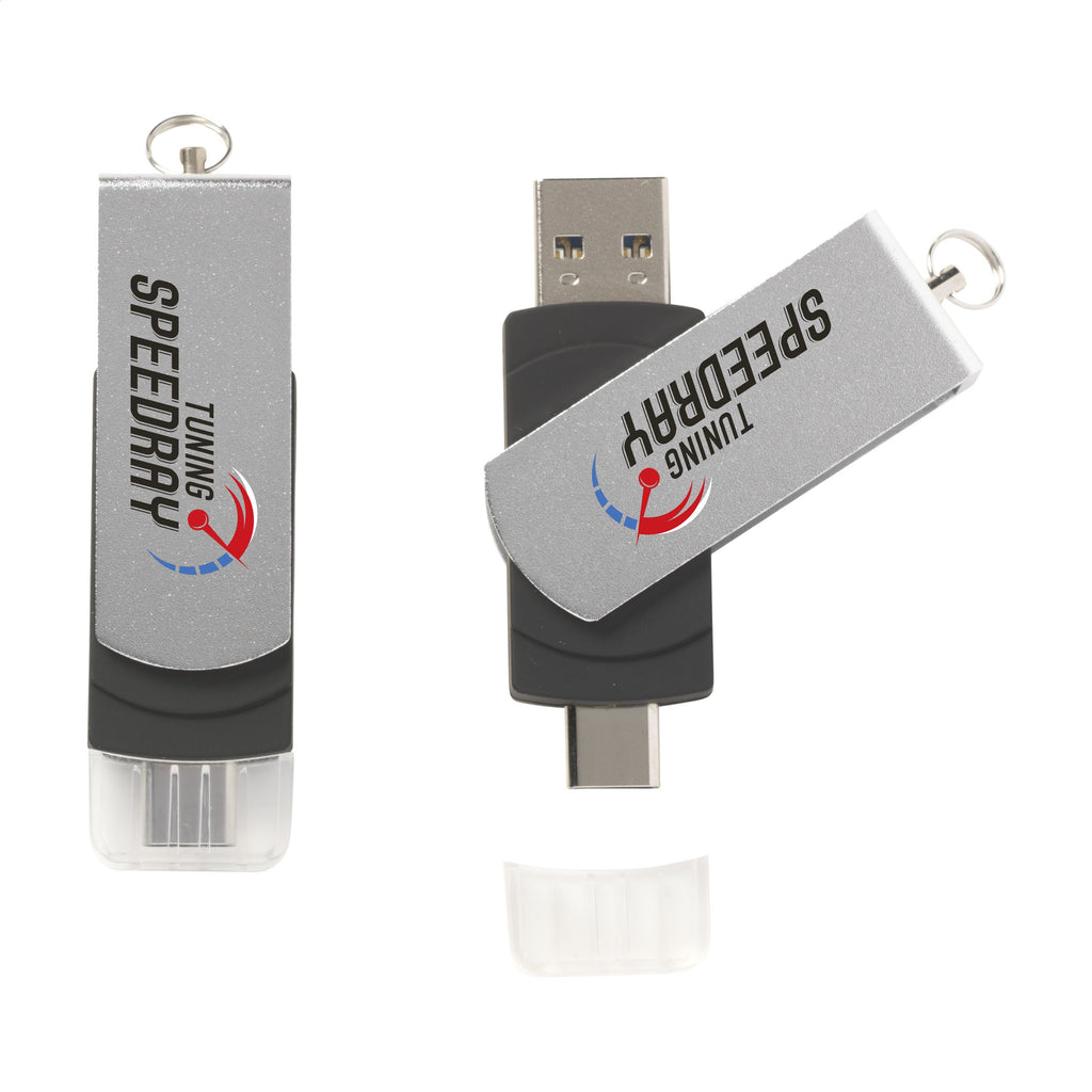 USB Dual Connect 3.0 - Type-C 32 GB - Schwarz - Produktbild der Technologie Geräte Kollektion