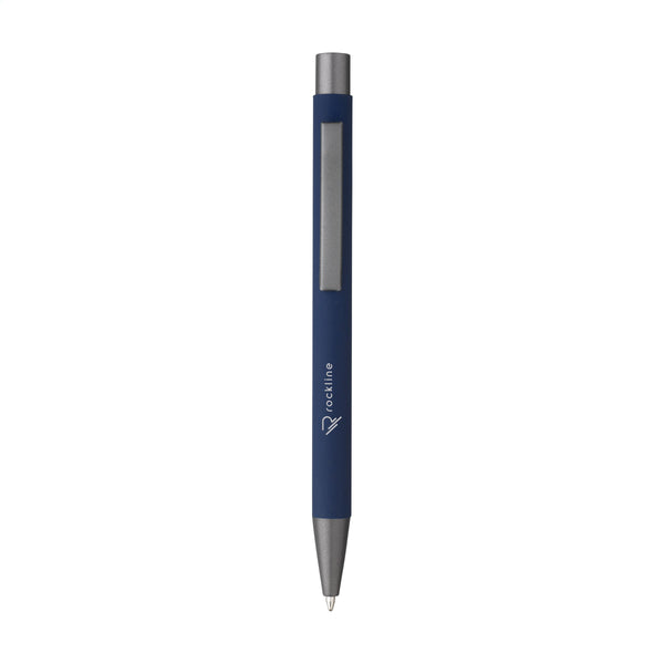 Brady Soft Touch Recycled Alu Kugelschreiber - Blau Brady Soft Touch Recycled Alu Kugelschreiber - Blau