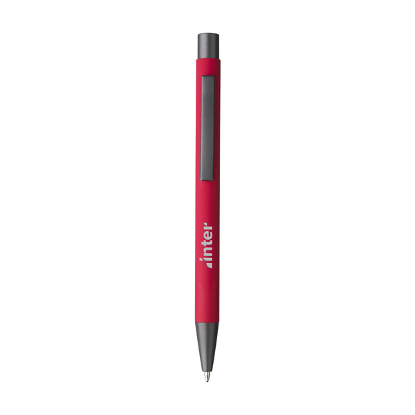 Brady Soft Touch Recycled Alu Kugelschreiber - Rot Brady Soft Touch Recycled Alu Kugelschreiber - Rot