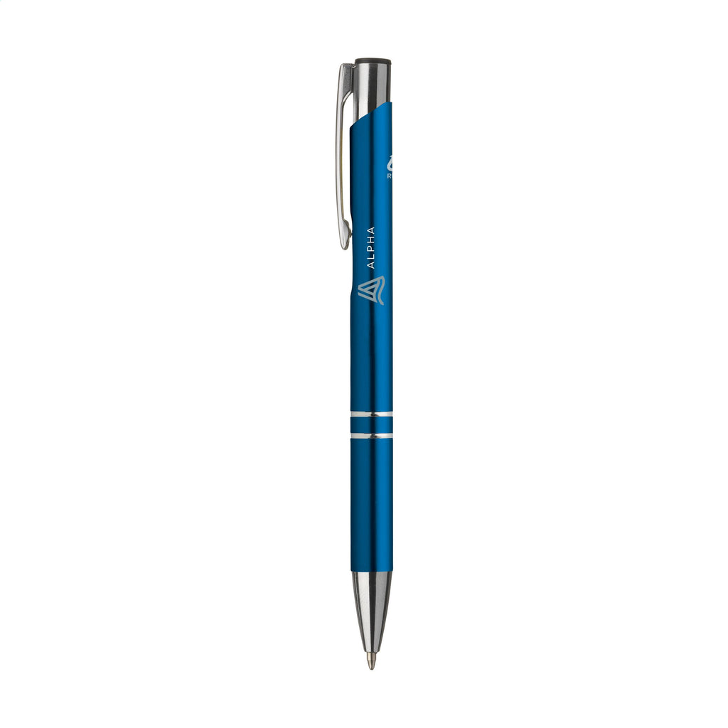 Ebony Recycled Alu Kugelschreiber - Blau - Produktbild der Werbestifte Kollektion