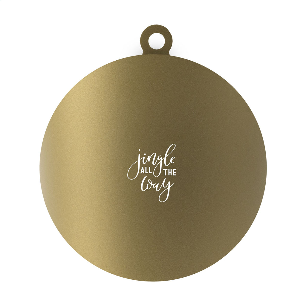 Weihnachtskugel Ø 7 cm Recycled PP - Made in Europe - Gold - Produktbild der weihnachtskugel Kollektion
