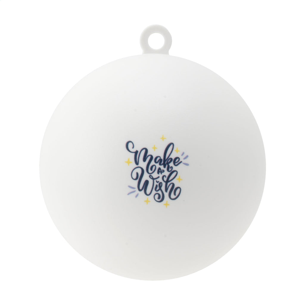 Weihnachtskugel Ø 7 cm Recycled PP - Made in Europe - Weiß - Produktbild der weihnachtskugel Kollektion