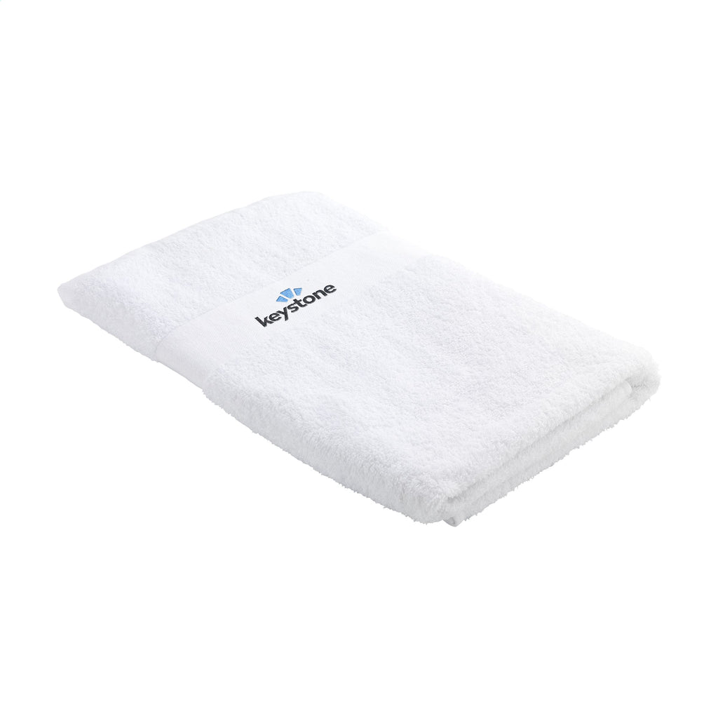 Wooosh Bath Towel GRS Recycle Cotton Mix 140 x 70 cm - Weiß - Produktbild der Badtextilien Kollektion