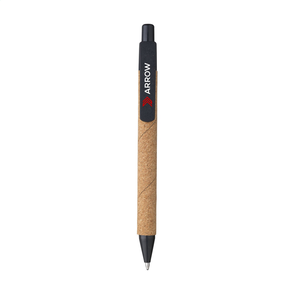 Cork ECO Write Kugelschreiber - Schwarz - Produktbild der Werbestifte Kollektion