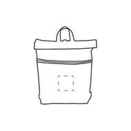 Bild der Druckfläche von Digitaltransferdruck auf dem Vorderfach 90 x 90 mm 2489 - Galerieansicht 1