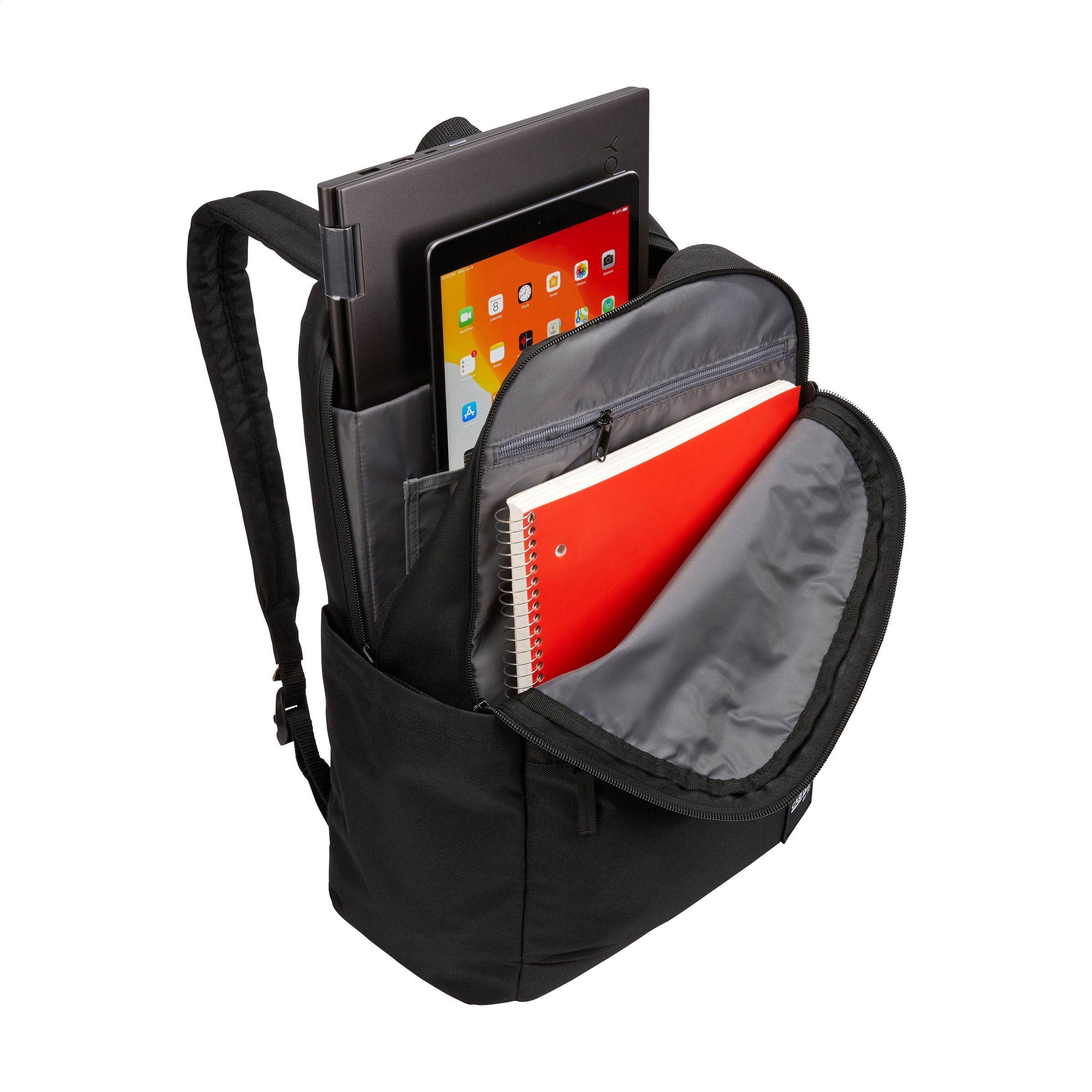 26 l Case Logic Uplink Recycled Laptop Backpack 15,6 inch - Schwarz - Galerieansicht 4