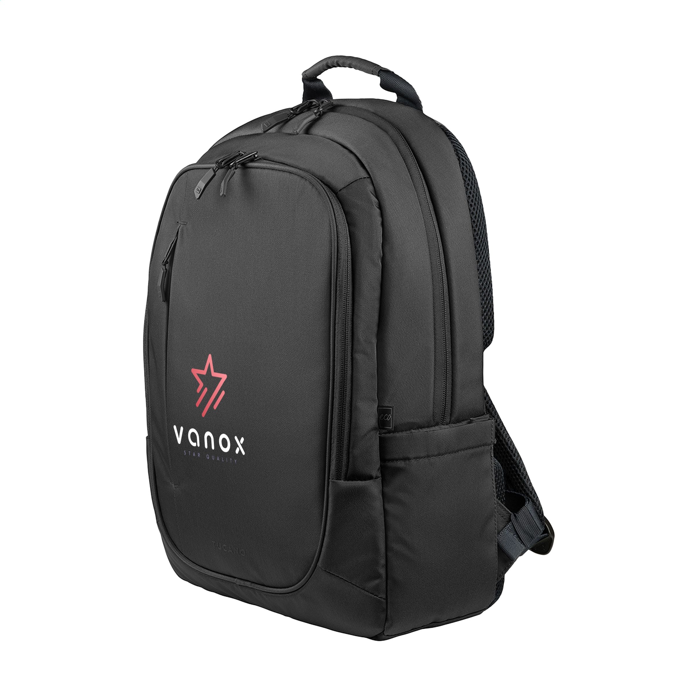 20 l Tucano Bizip Backpack 15,6 inch Rucksack - Schwarz - Galerieansicht 2