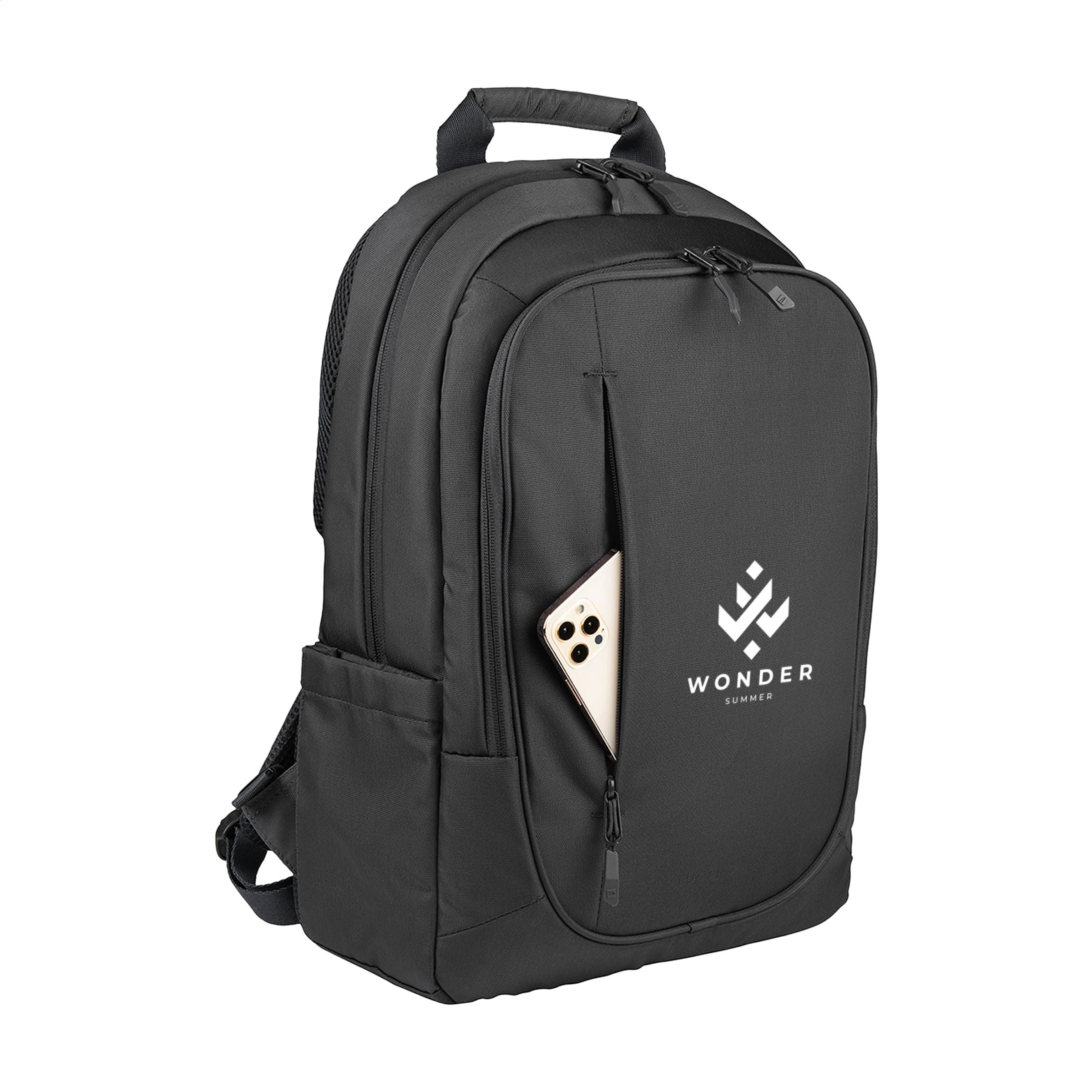 20 l Tucano Bizip Backpack 15,6 inch Rucksack - Schwarz - Galerieansicht 5