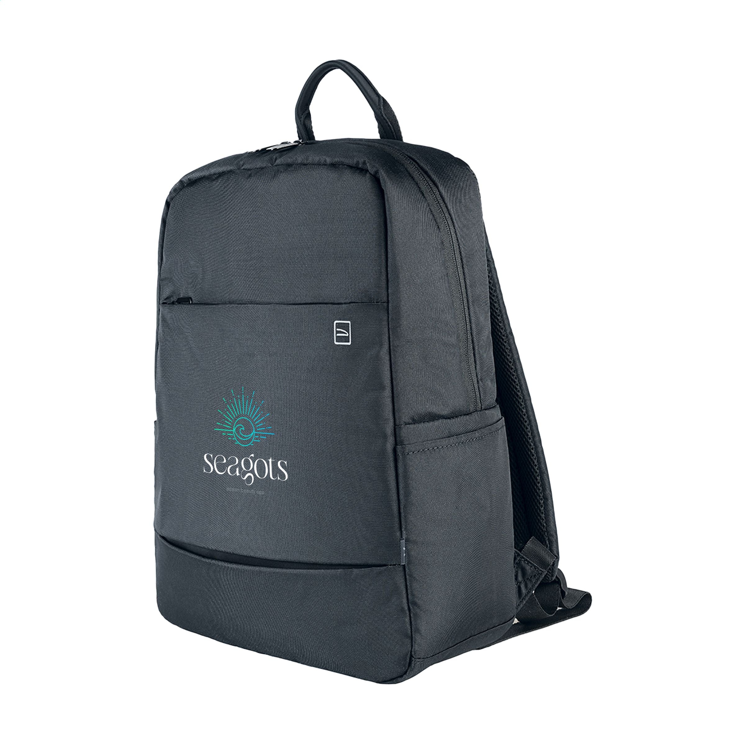 20 l Tucano Global Backpack 15,6 inch Rucksack - Dunkelblau - Galerieansicht 2