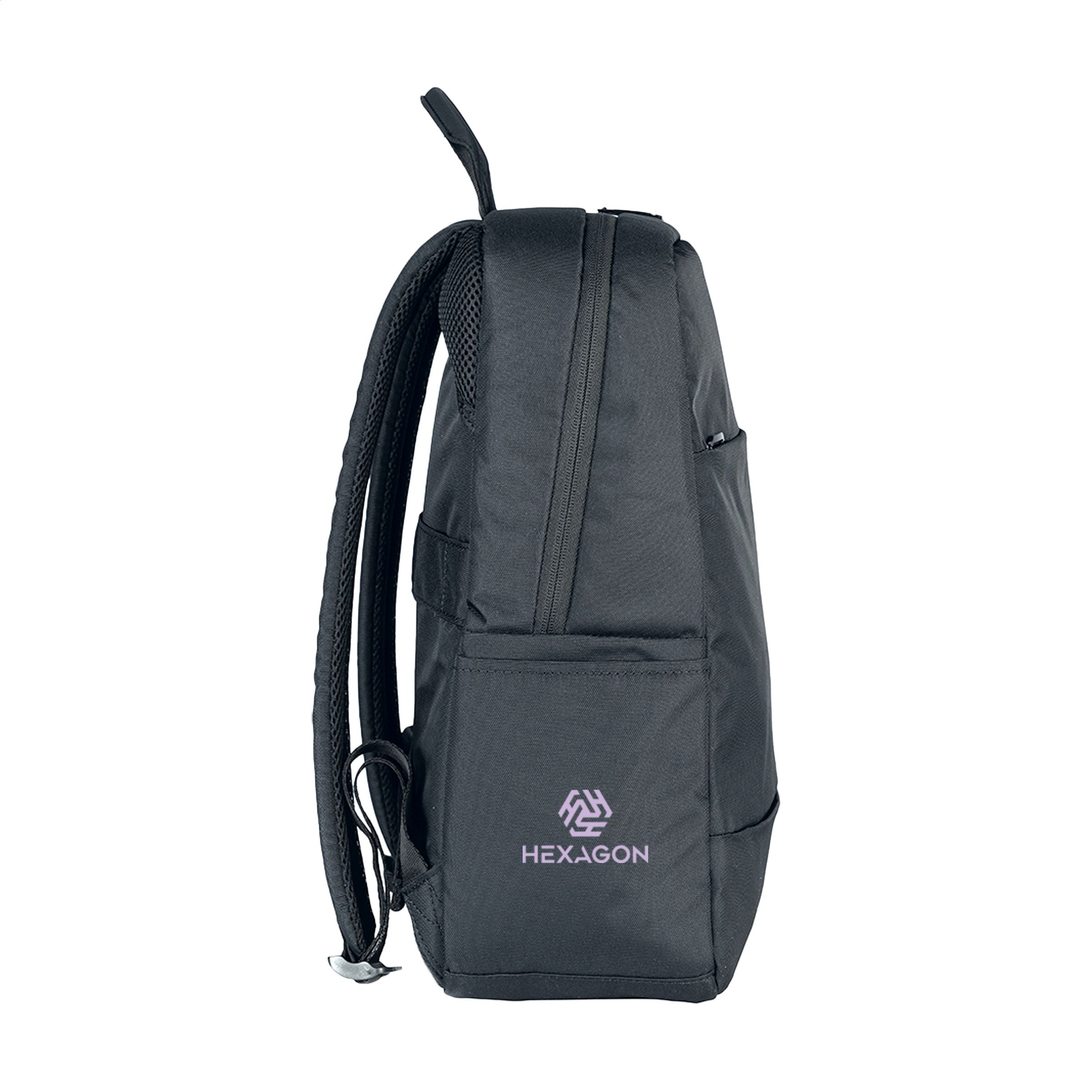 20 l Tucano Global Backpack 15,6 inch Rucksack - Dunkelblau - Galerieansicht 5