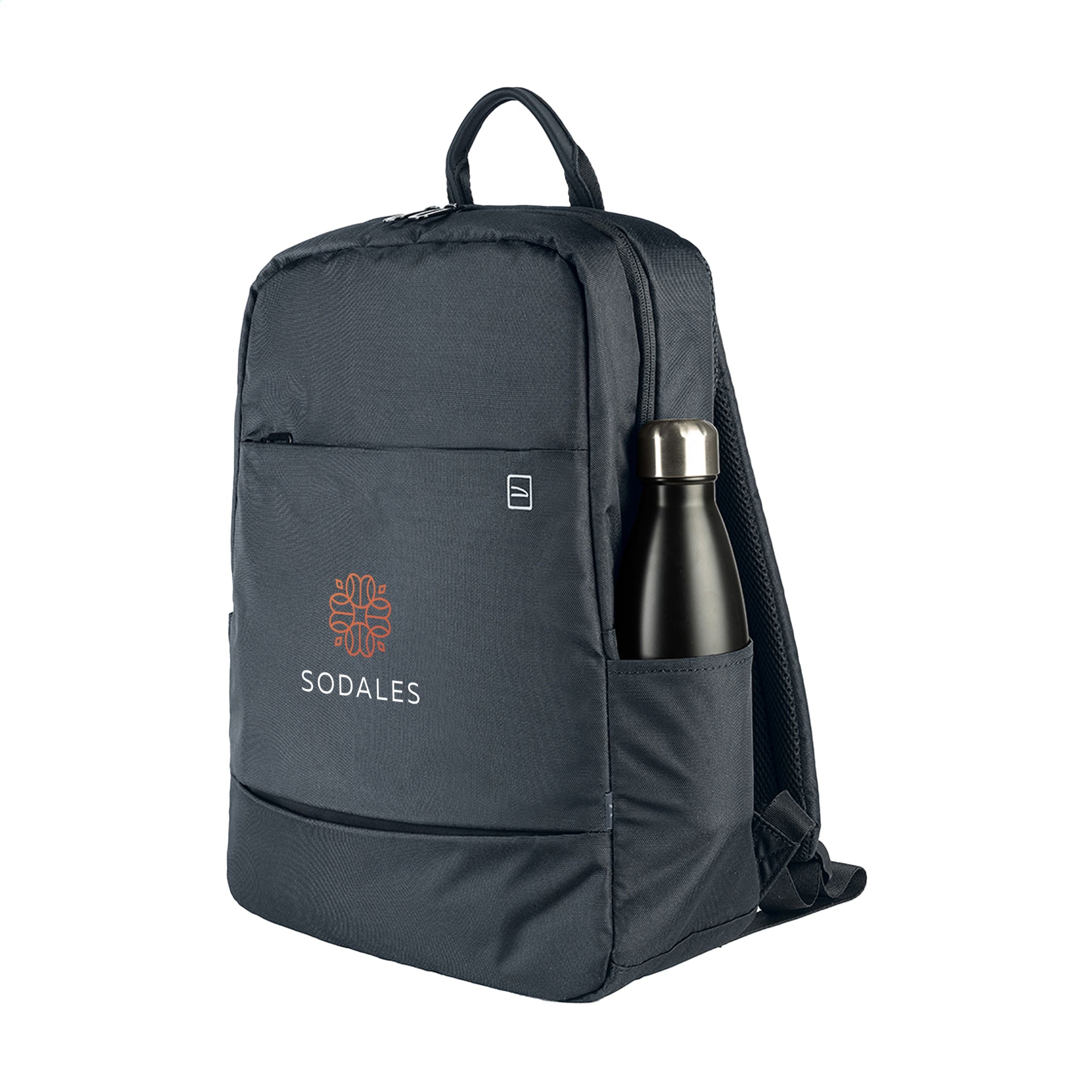 20 l Tucano Global Backpack 15,6 inch Rucksack - Dunkelblau - Galerieansicht 6