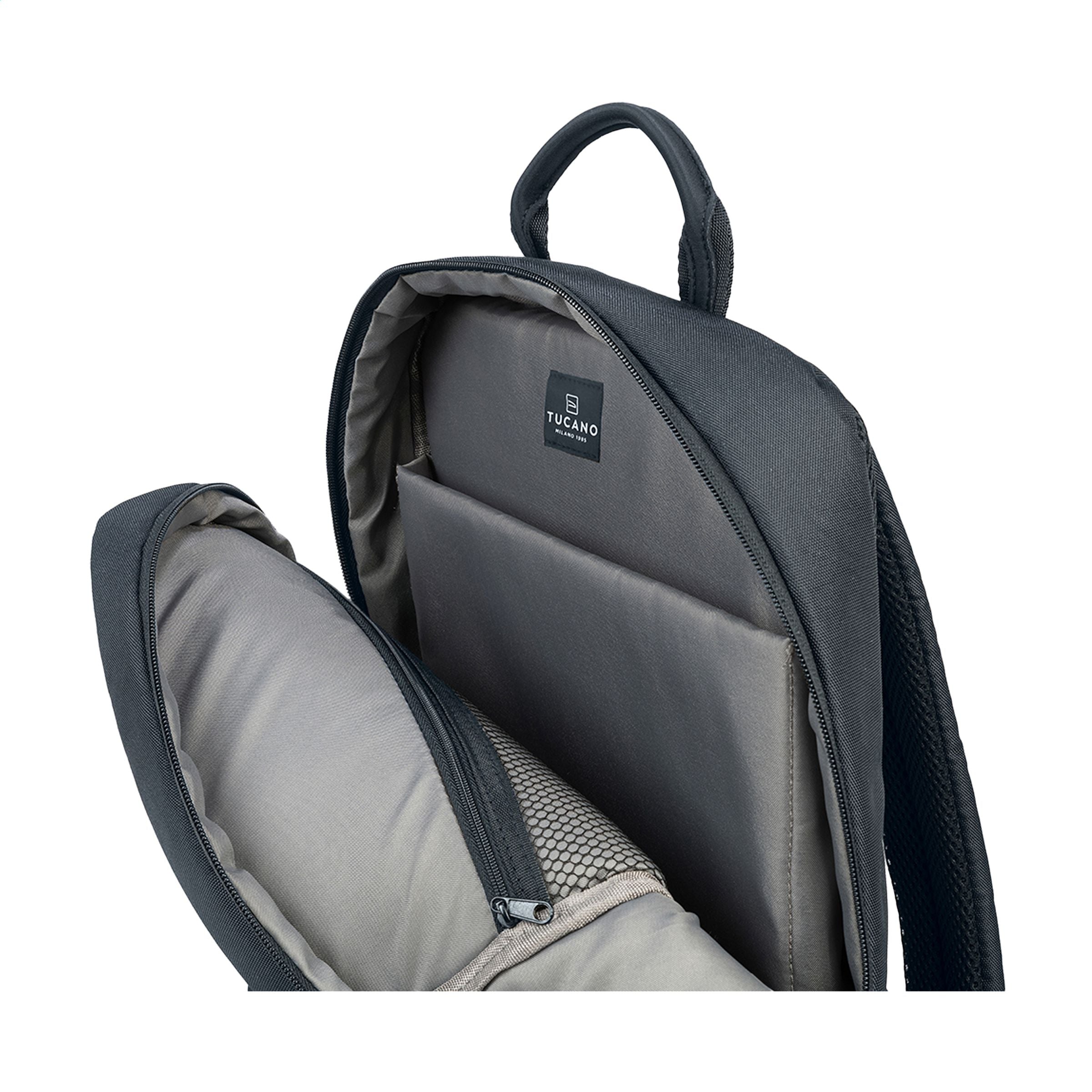 20 l Tucano Global Backpack 15,6 inch Rucksack - Dunkelblau - Galerieansicht 8