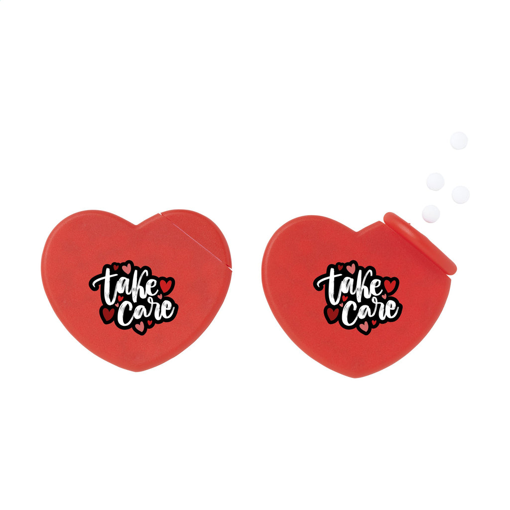 HeartMint Pfefferminzdrops - Rot - Produktbild der Messen & Events Kollektion