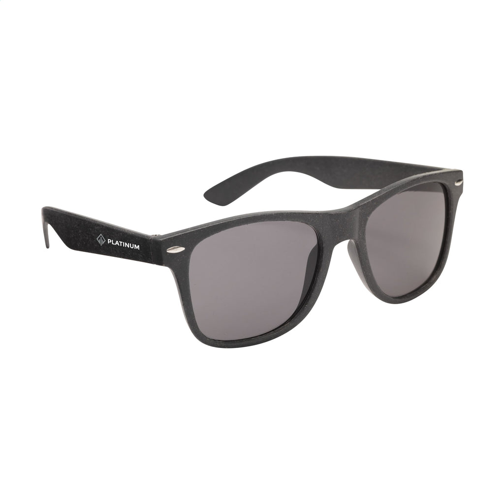 Malibu Eco Wheatstraw Sonnenbrille Weizenstroh - Schwarz - Produktbild der Firmengeschenke Kollektion