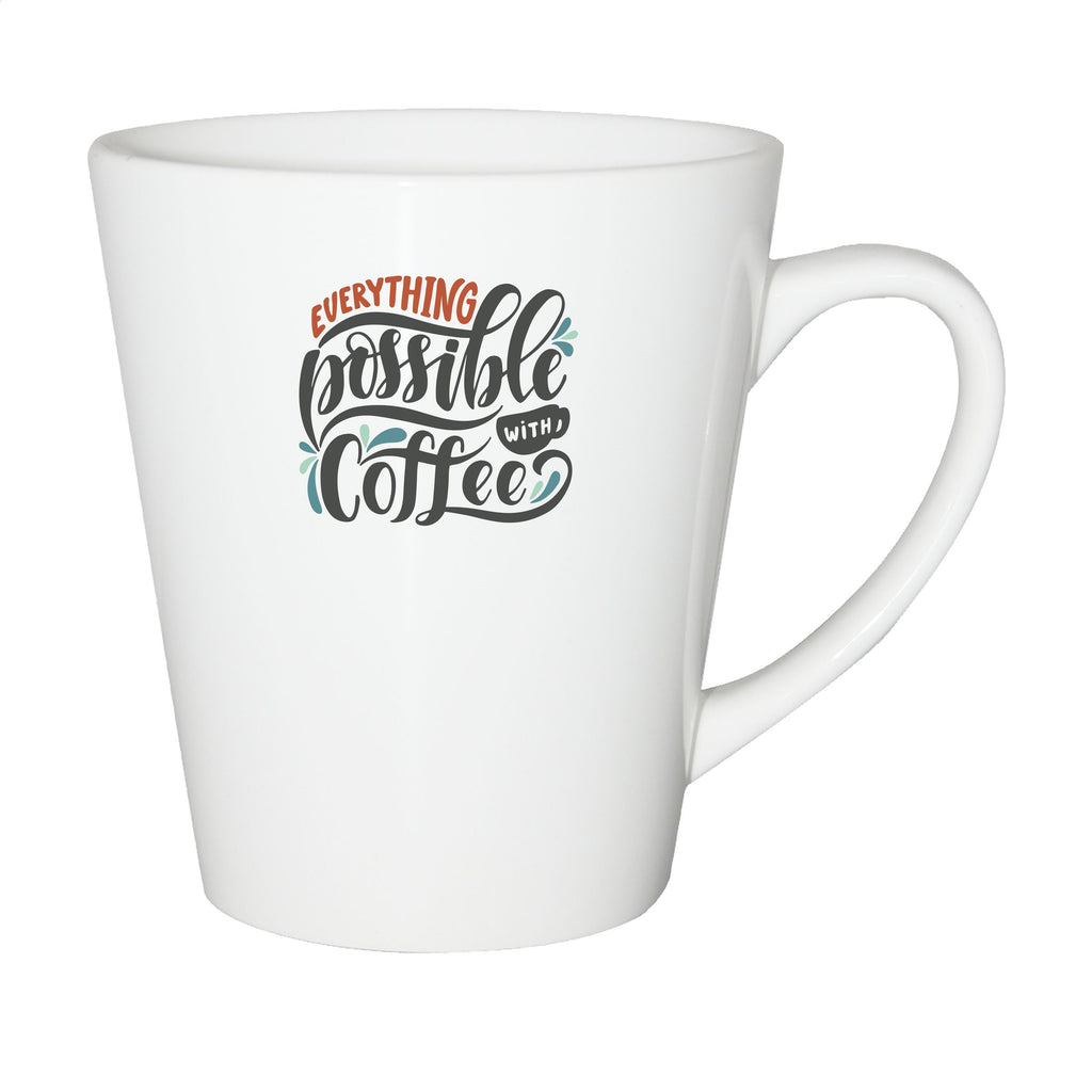 DeltaCup 310 ml Tasse - Weiß - Produktbild der Tassen & Teegläser Kollektion